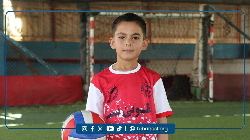 Children participating in a sports and recreational program organized by Tuba Nest in Taloqan, including football activities and a joyful Shir Yakh treat, promoting health, happiness, and child development.